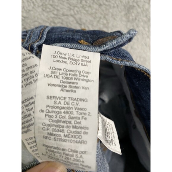 Madewell 10” High Rise Distressed Skinny Jeans Raw Hem Sz 27 Button Fly Stretch - Picture 8 of 12